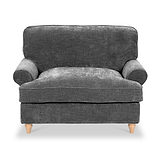 Alfie Snuggle Chair Charcoal from Roseland Furniture