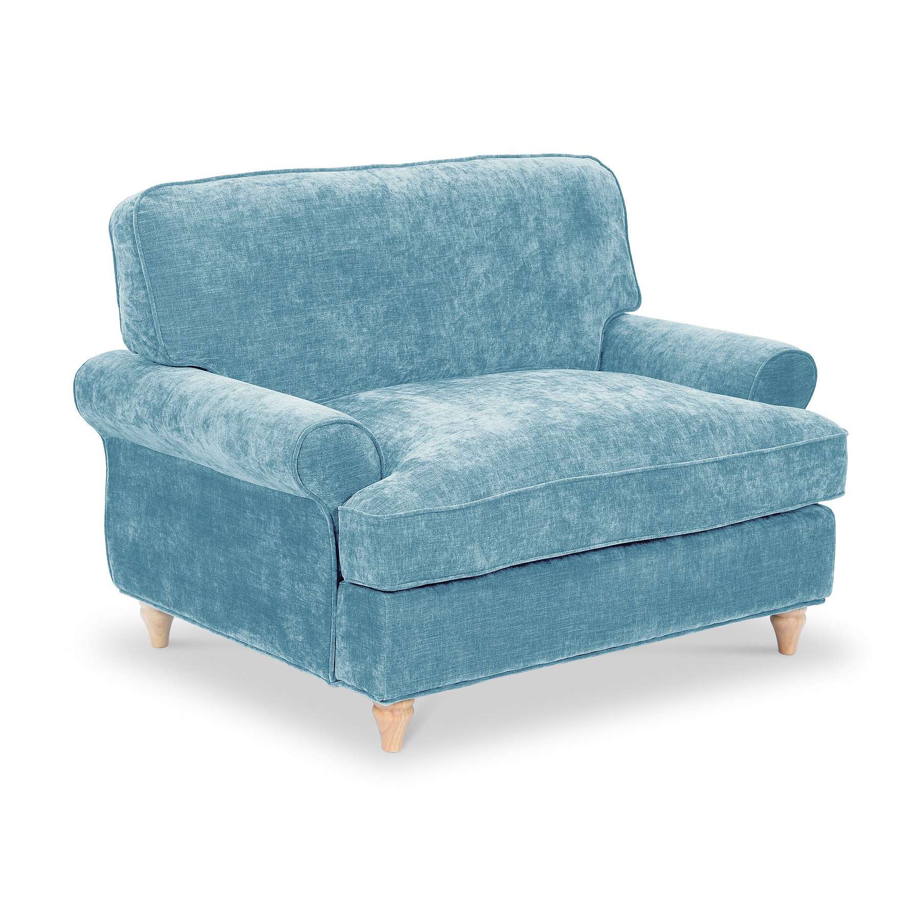 Alfie Snuggle Chair Lagoon from Roseland Furniture