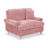 Alfie Snuggle Chair Blush from Roseland Furniture