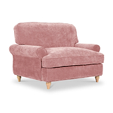Alfie Snuggle Chair Blush from Roseland Furniture