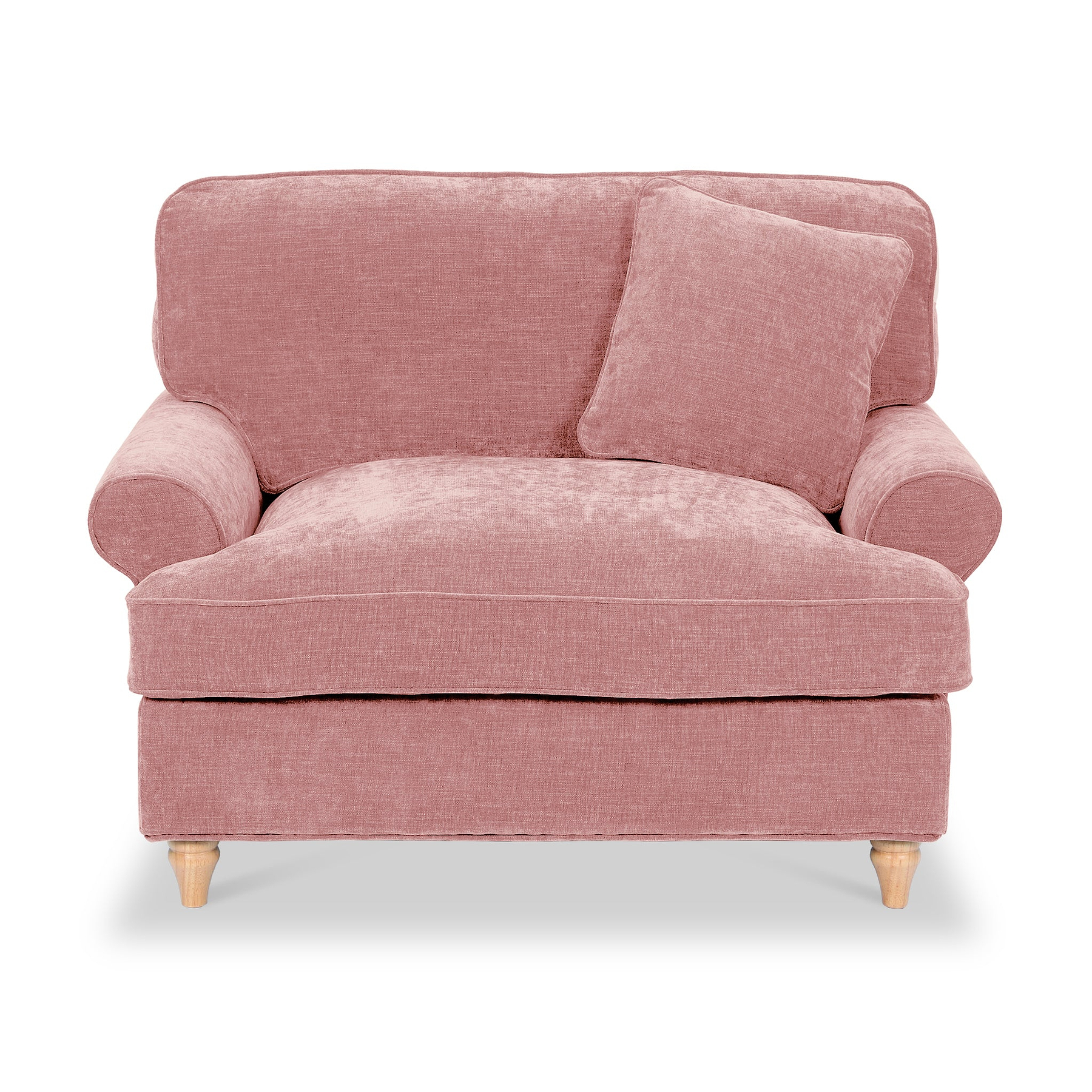 Alfie Snuggle Chair Blush from Roseland Furniture