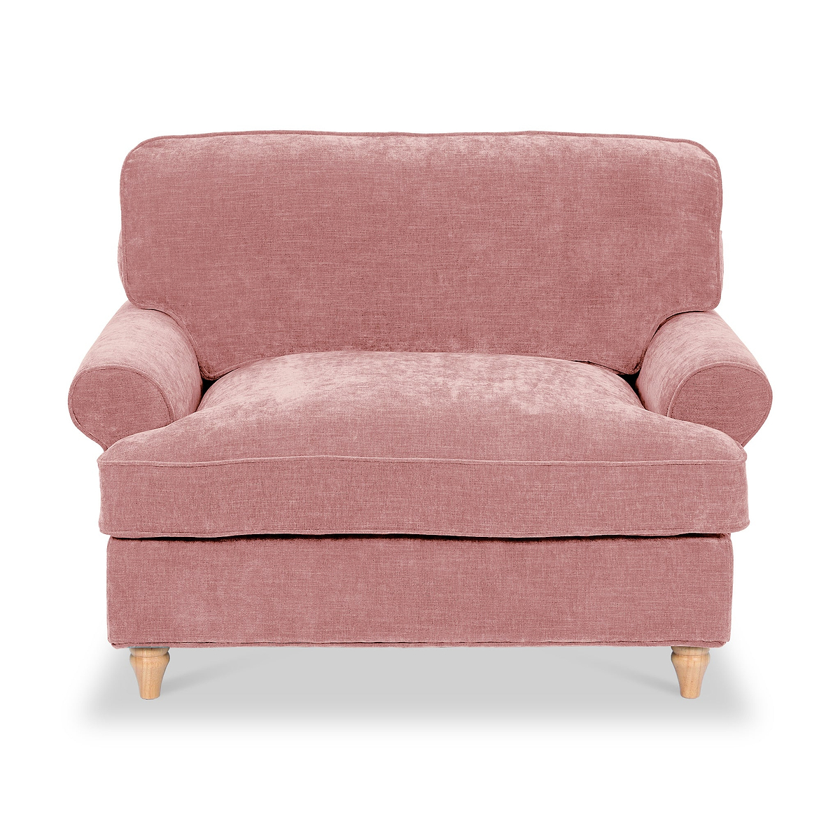 Alfie Snuggle Chair Blush from Roseland Furniture