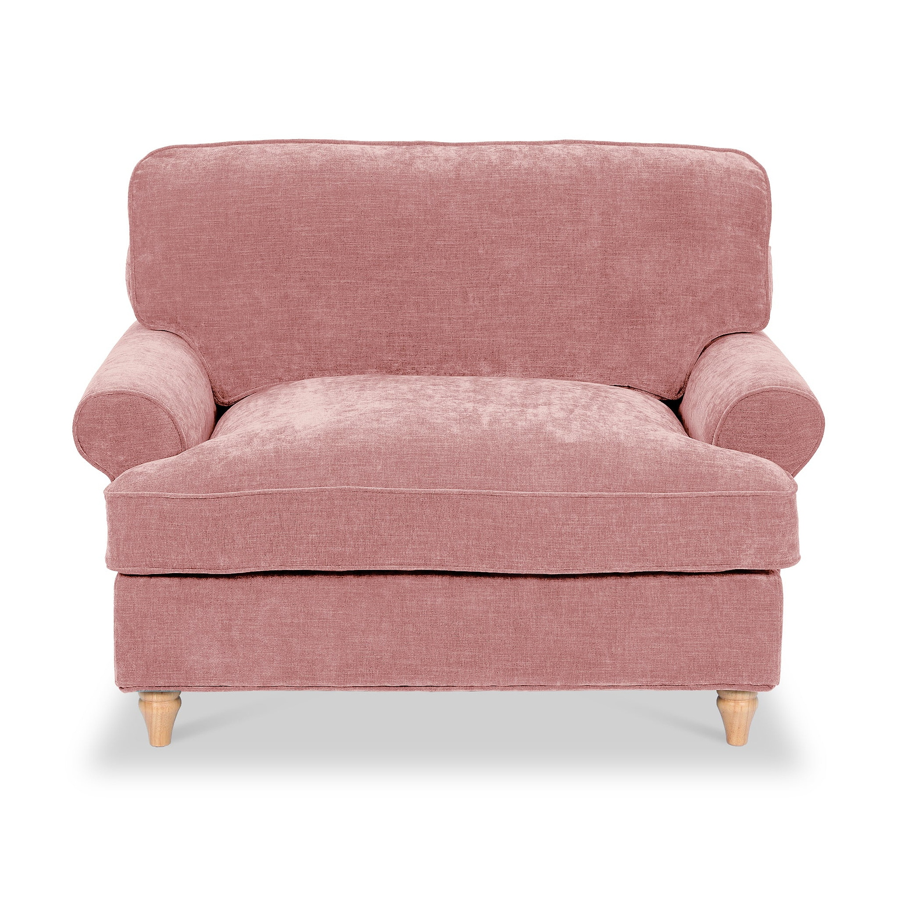 Alfie Snuggle Chair Blush from Roseland Furniture