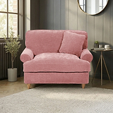 Alfie Snuggle Chair Blush from Roseland Furniture