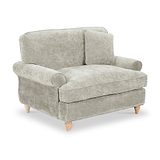 Alfie Snuggle Chair Mink from Roseland Furniture