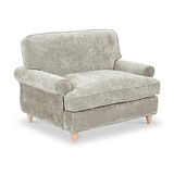 Alfie Snuggle Chair Mink from Roseland Furniture