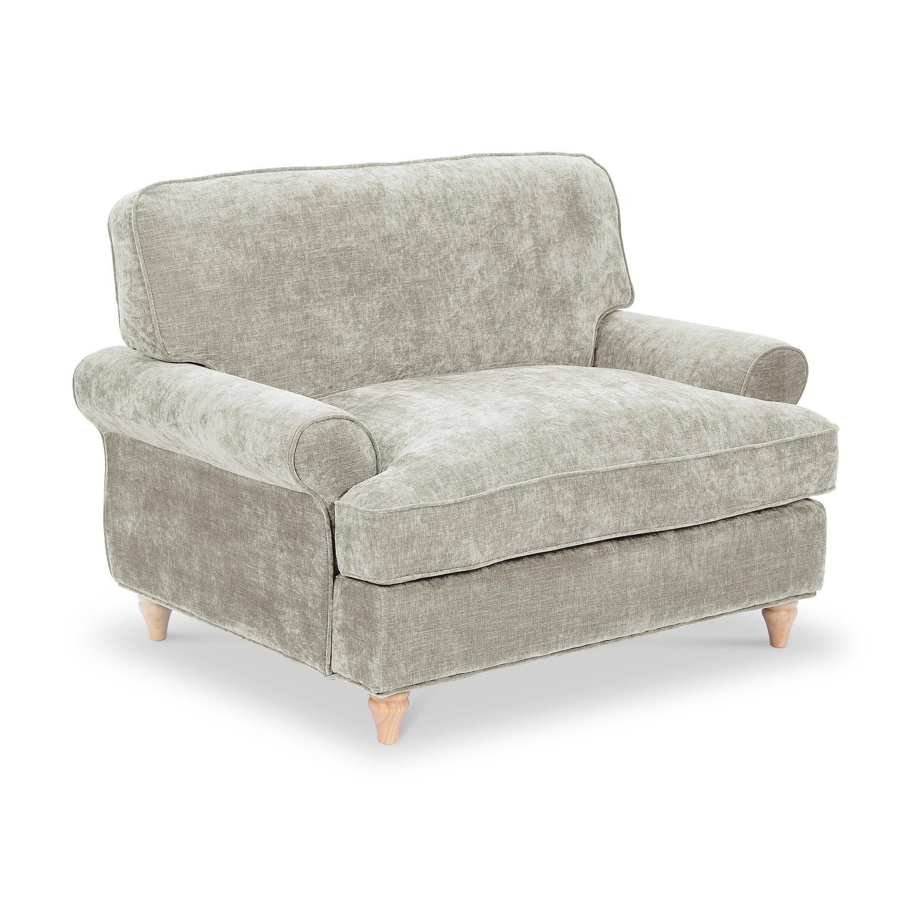Alfie Snuggle Chair Mink from Roseland Furniture