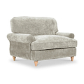 Alfie Snuggle Chair Mink from Roseland Furniture