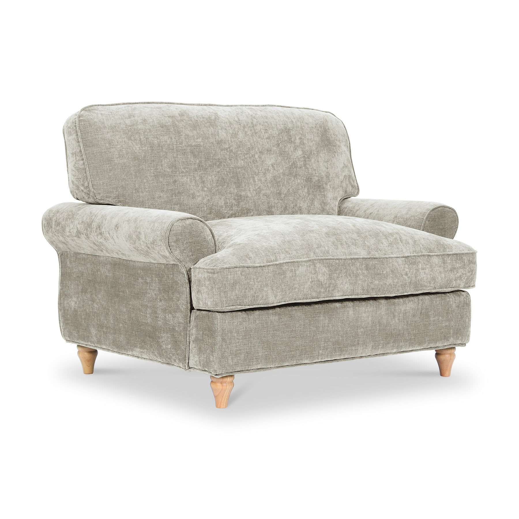 Alfie Snuggle Chair Mink from Roseland Furniture