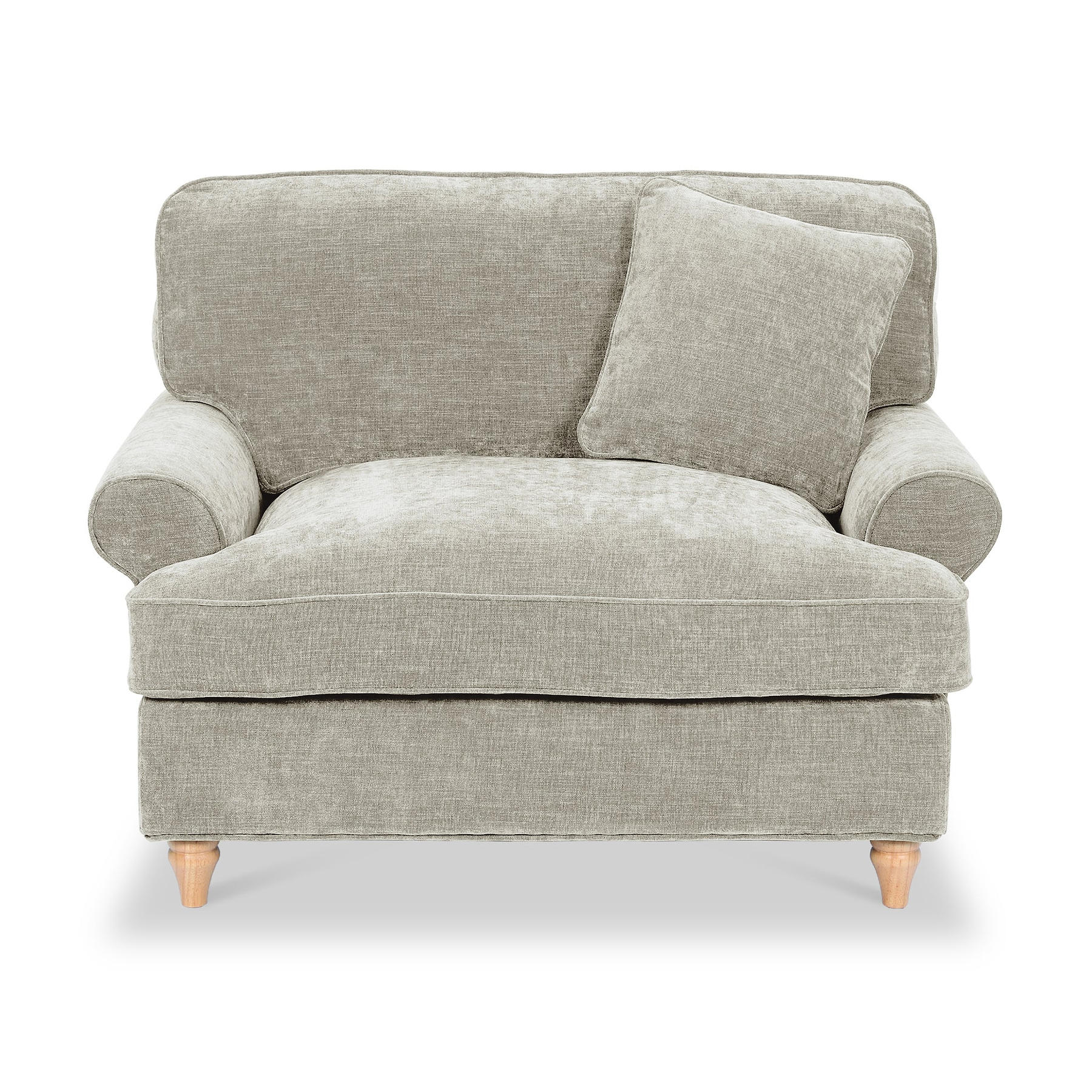 Alfie Snuggle Chair Mink from Roseland Furniture