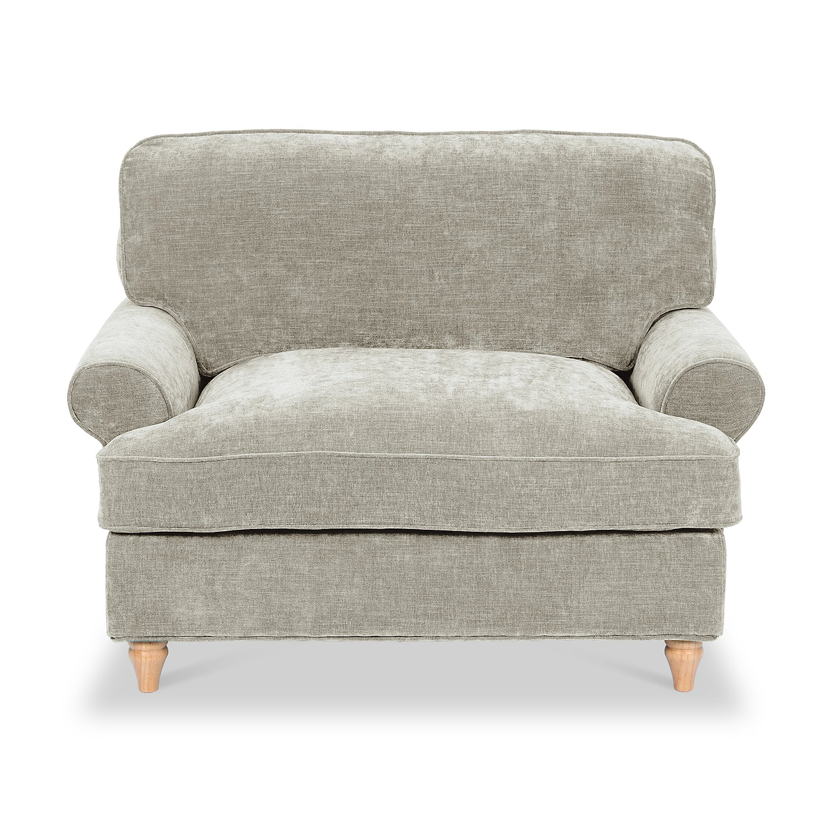 Alfie Snuggle Chair Mink from Roseland Furniture