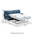 Alfie Sofa Bed Navy from Roseland Furniture