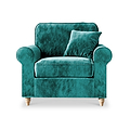 Archie Armchair Emerald from Roseland Furniture