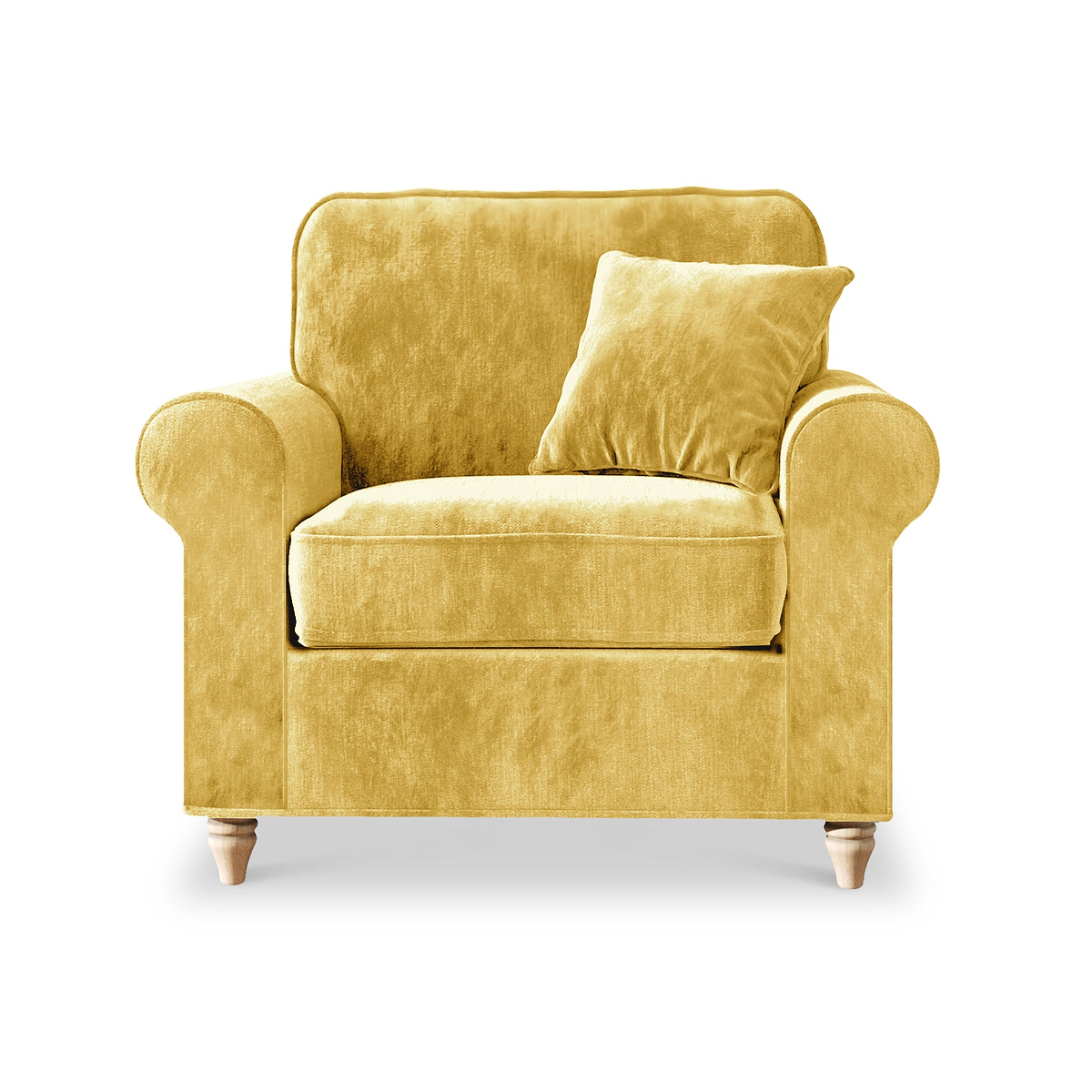 Archie Armchair Gold from Roseland Furniture