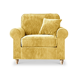 Archie Armchair Gold from Roseland Furniture
