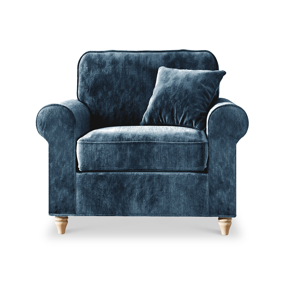 Archie Armchair Navy from Roseland Furniture