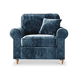 Archie Armchair Navy from Roseland Furniture
