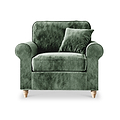 Archie Armchair Moss Green from Roseland Furniture