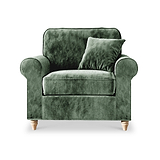 Archie Armchair Moss Green from Roseland Furniture