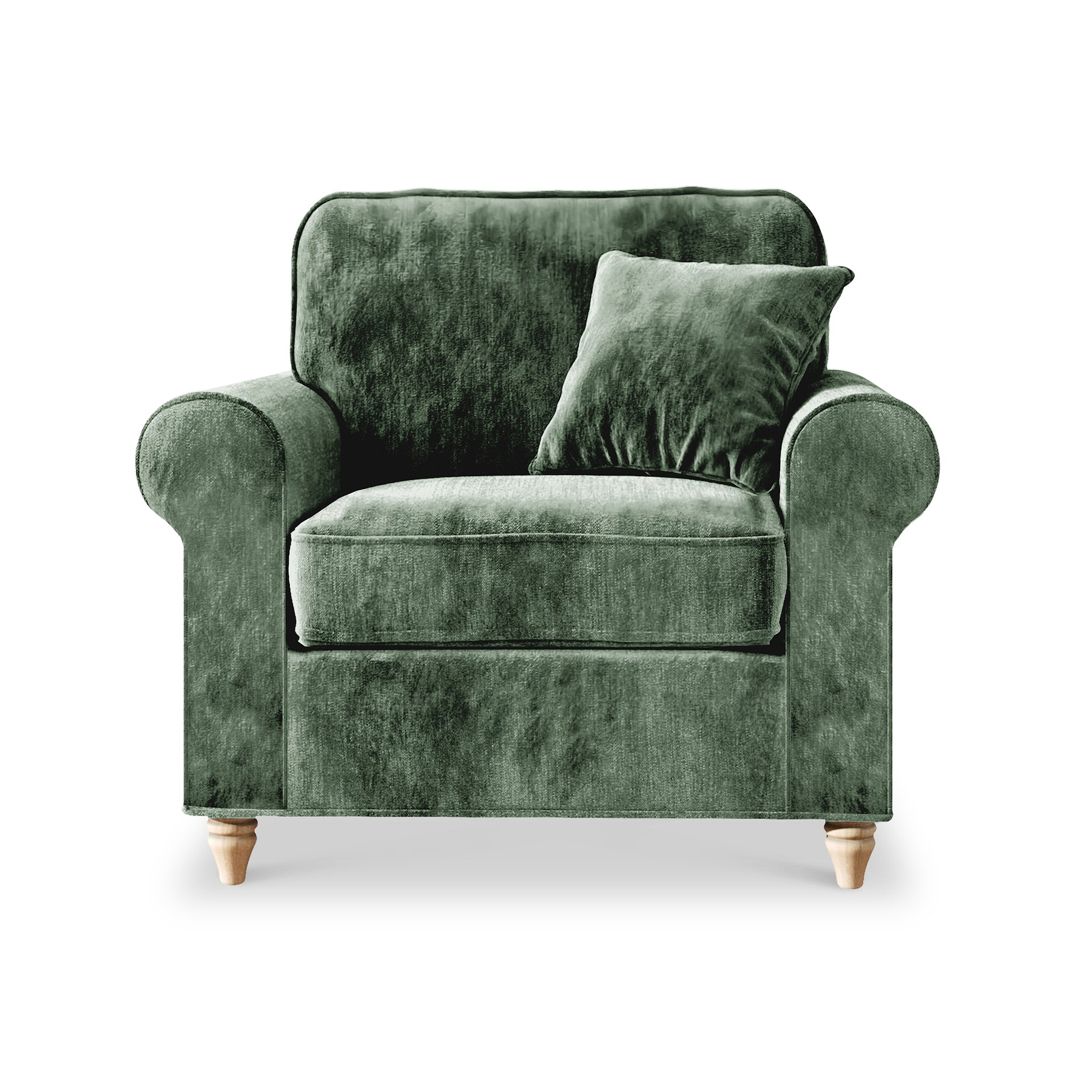 Archie Armchair Moss Green from Roseland Furniture