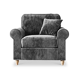 Archie Armchair Charcoal from Roseland Furniture
