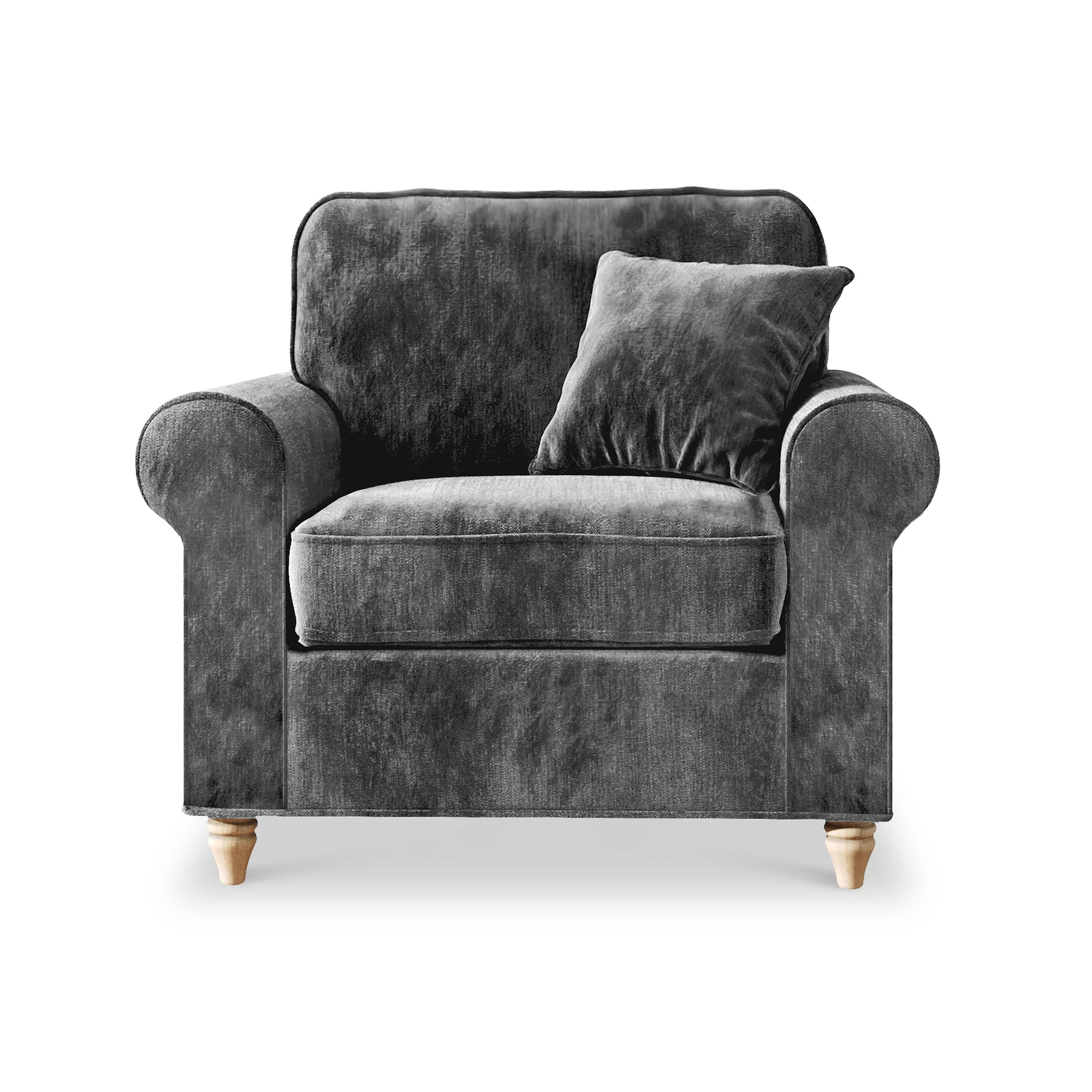 Archie Armchair Charcoal from Roseland Furniture