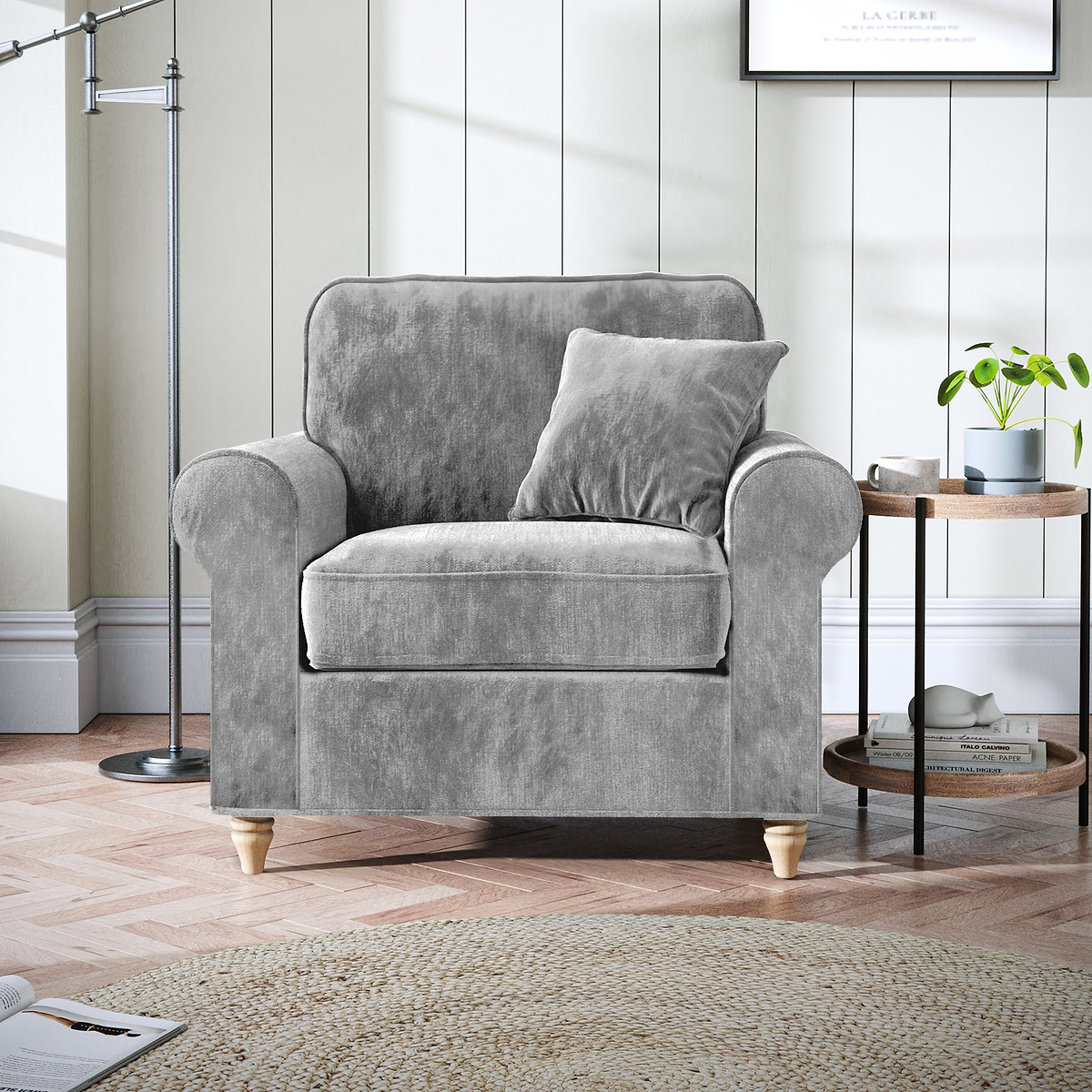 Archie Armchair Ice from Roseland Furniture