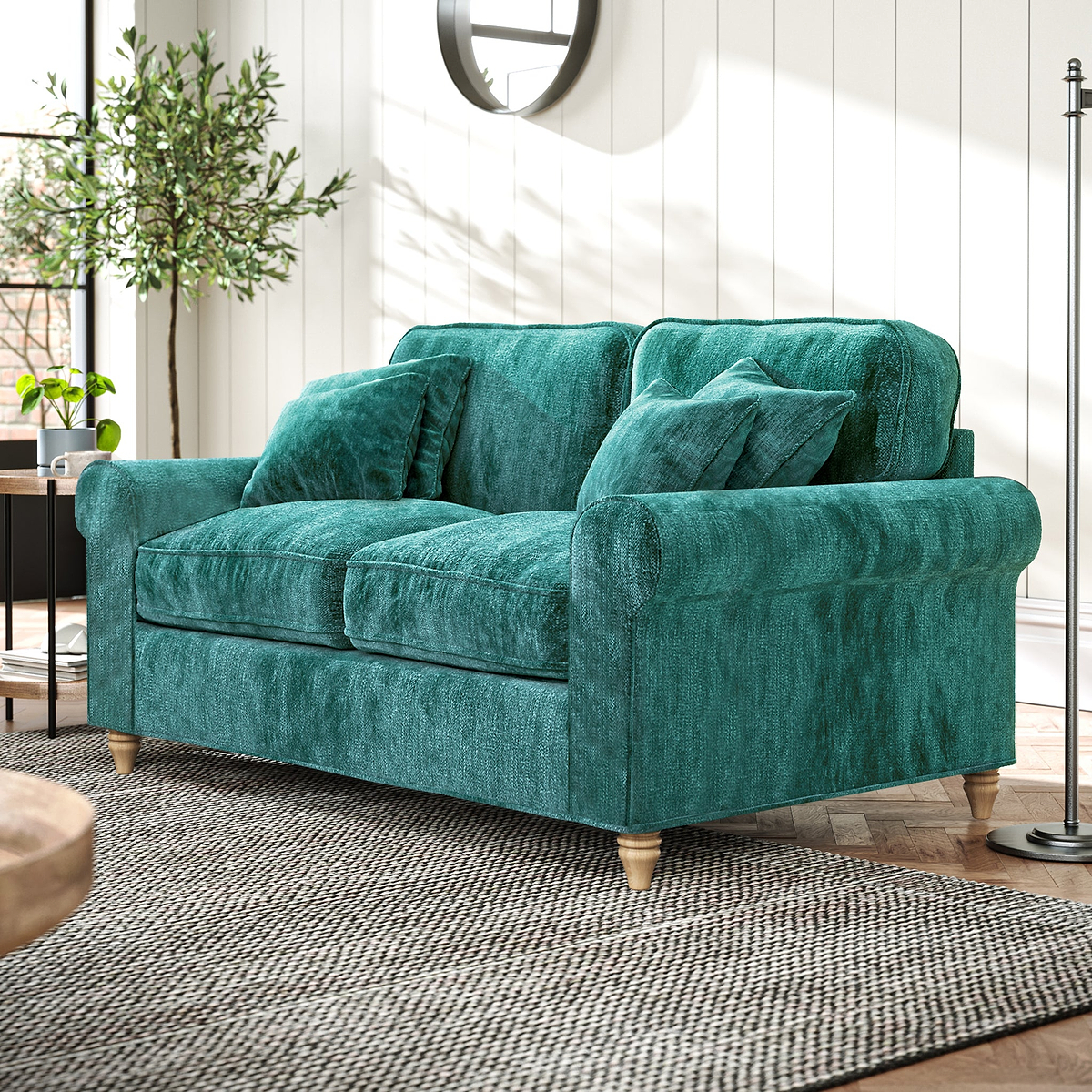 Archie Emerald 2 Seater Sofa from Roseland Furniture