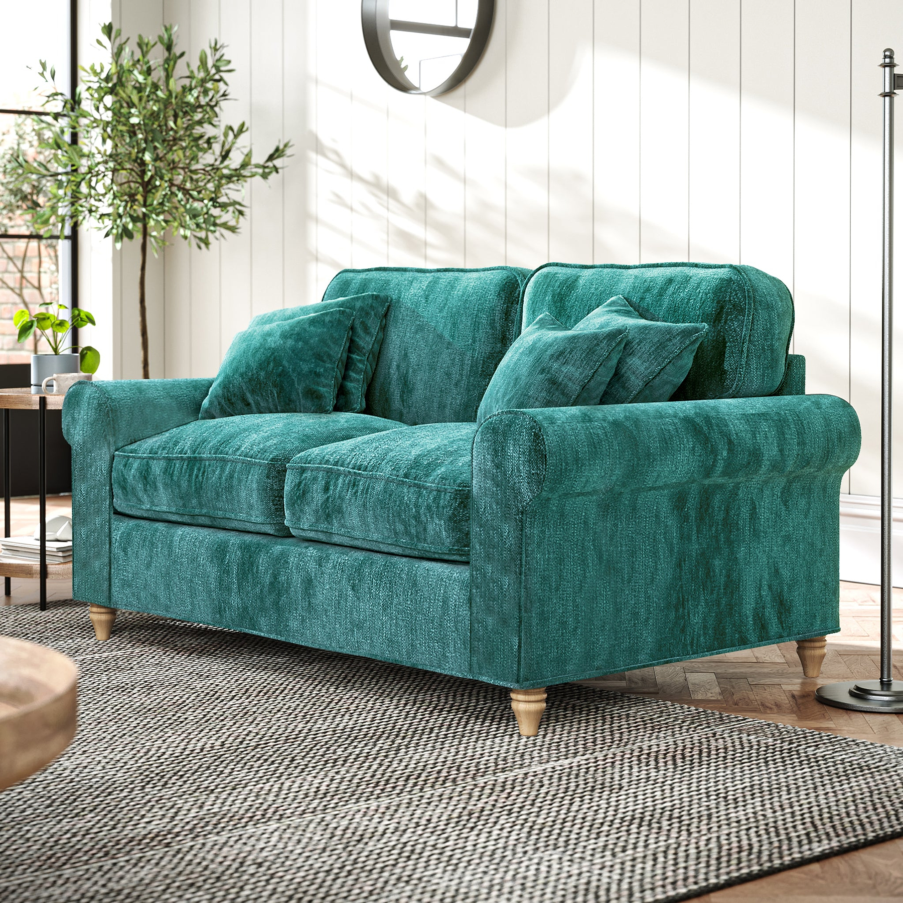Archie Emerald 2 Seater Sofa from Roseland Furniture