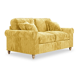 Archie Gold 2 Seater Sofa from Roseland Furniture