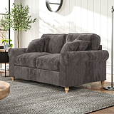 Archie 2 Seat Sofa Espresso from Roseland Furniture