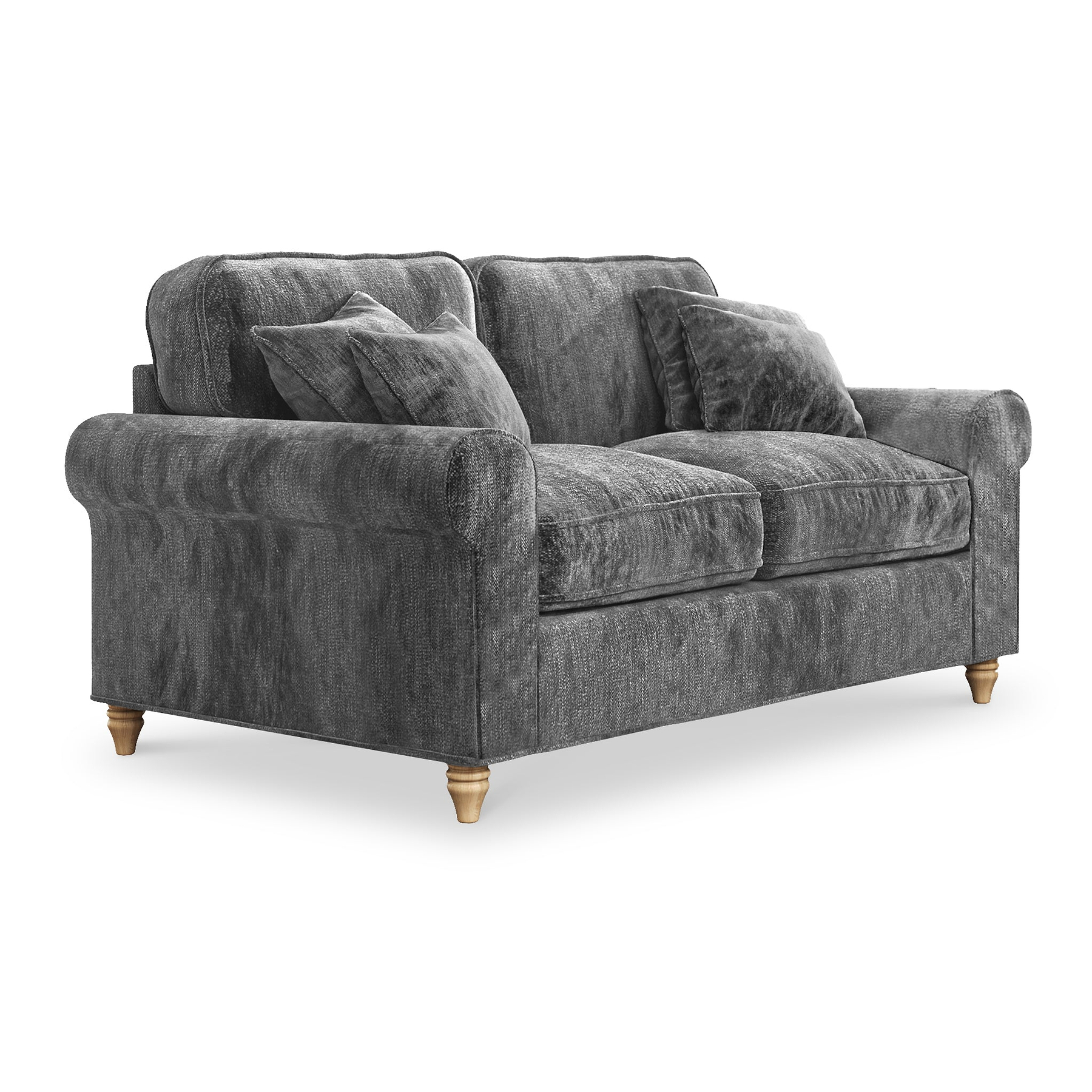 Archie Charcoal 2 Seater Sofa from Roseland Furniture