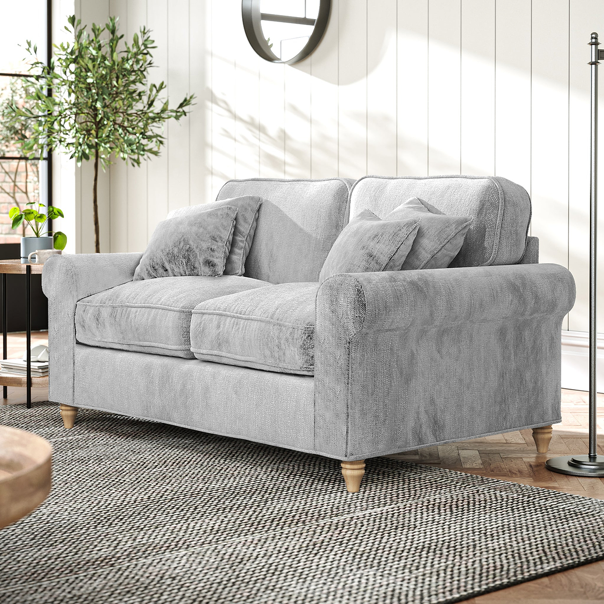 Archie Ice 2 Seater Sofa from Roseland Furniture