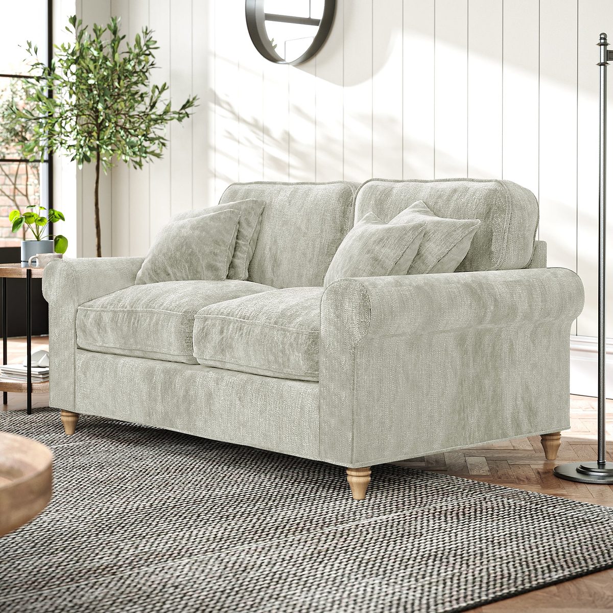 Archie Mink 2 Seater Sofa from Roseland Furniture