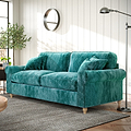 Archie 3 Seat Sofa Emerald from Roseland Furniture