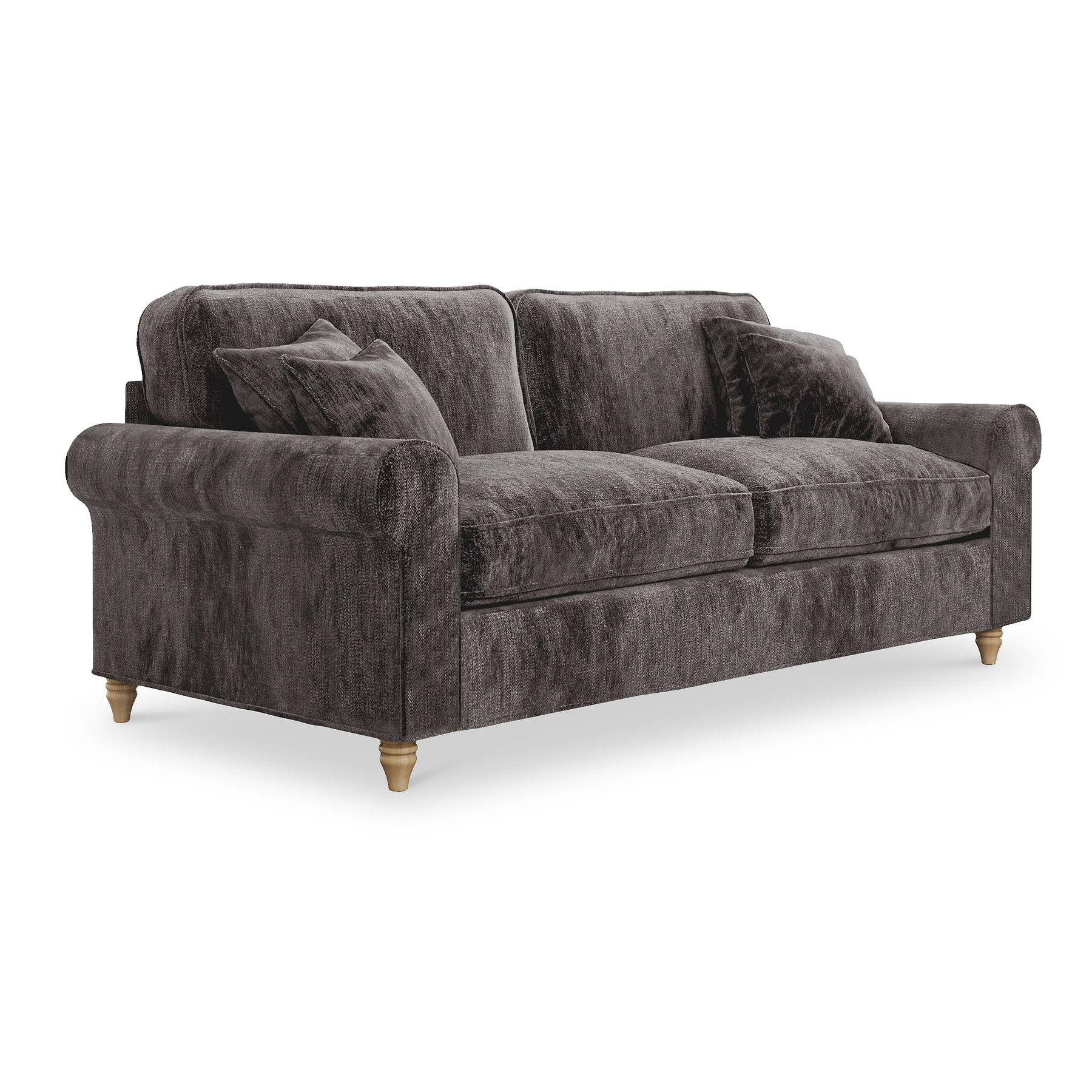 Archie 3 Seat Sofa Espresso from Roseland Furniture