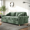 Archie 3 Seat Sofa Moss Green from Roseland Furniture