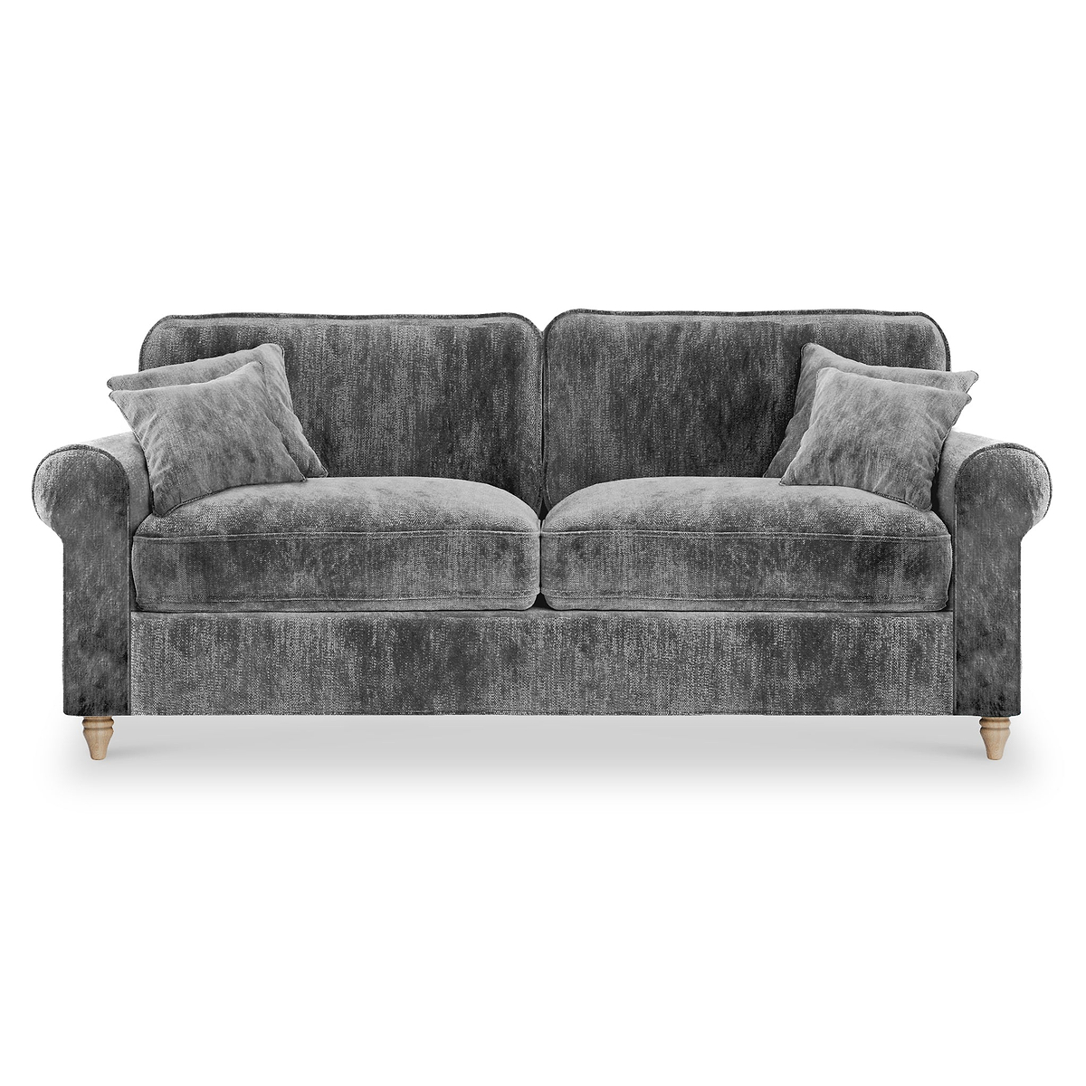 Archie Charcoal 3 Seater Sofa from Roseland Furniture