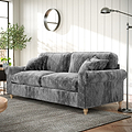Archie 3 Seat Sofa Charcoal from Roseland Furniture