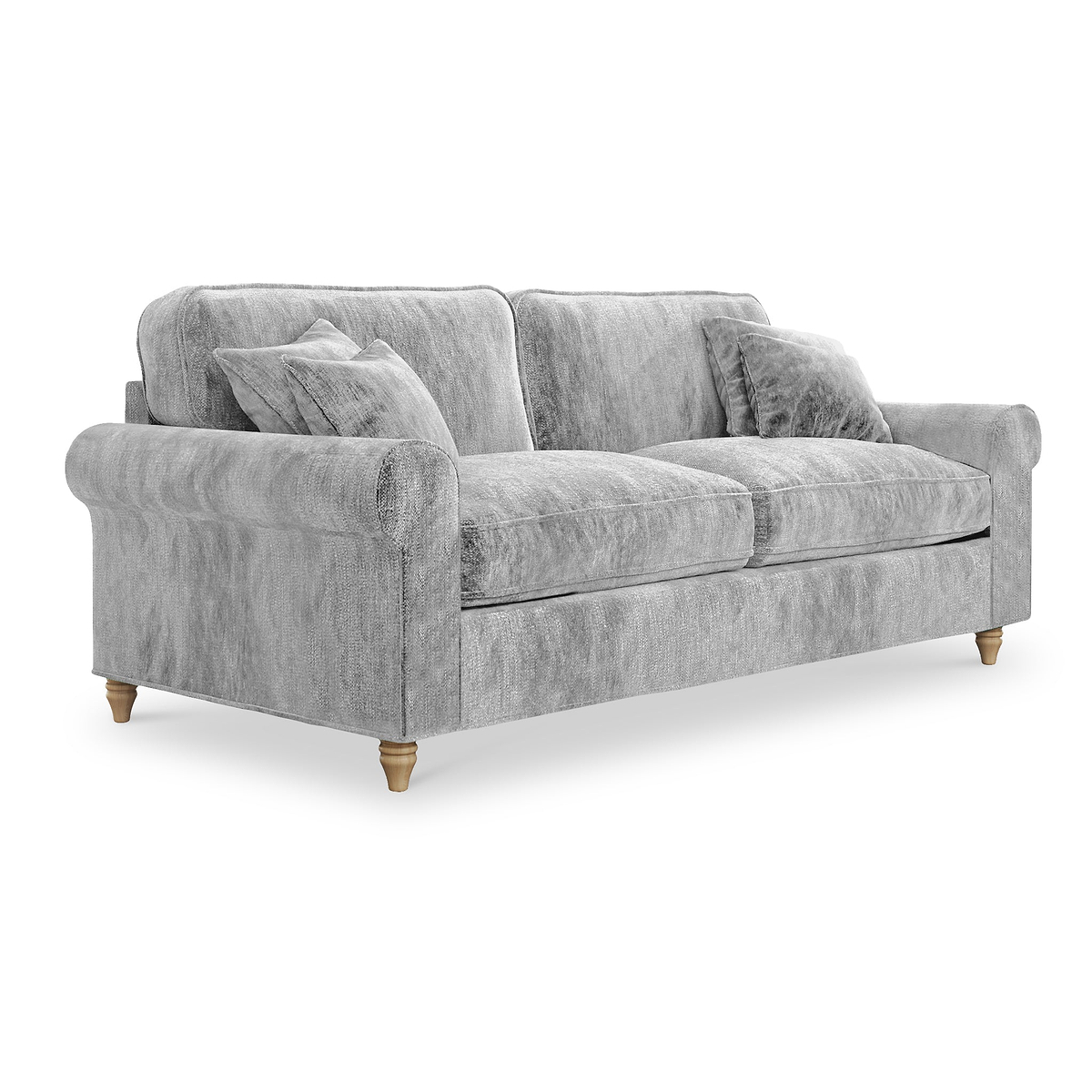 Archie 3 Seat Sofa Ice from Roseland Furniture