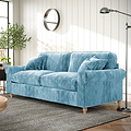 Archie 3 Seat Sofa Lagoon from Roseland Furniture