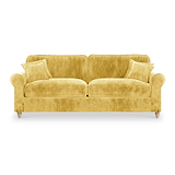 Archie Gold 4 Seater Sofa from Roseland Furniture