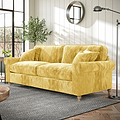 Archie 4 Seat Sofa Gold from Roseland Furniture