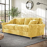 Archie 4 Seat Sofa Gold from Roseland Furniture