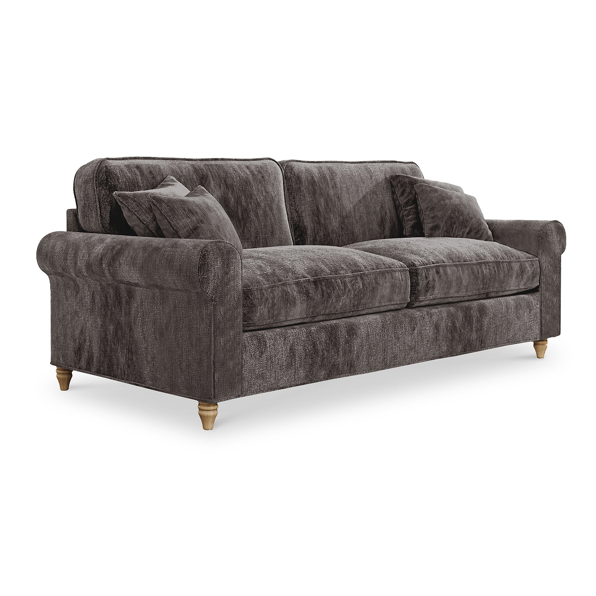 Archie 4 Seat Sofa Espresso from Roseland Furniture