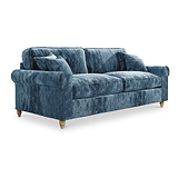 Archie 4 Seat Sofa Navy from Roseland Furniture