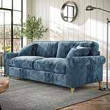 Archie 4 Seat Sofa Navy from Roseland Furniture