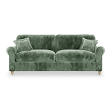 Archie Moss Green 4 Seater Sofa from Roseland Furniture