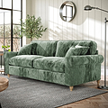 Archie 4 Seat Sofa Moss Green from Roseland Furniture