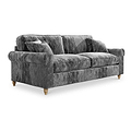 Archie 4 Seat Sofa Charcoal from Roseland Furniture